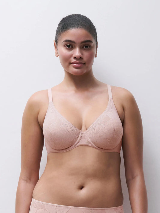 Chantelle Osmose Plunge, Vintage Rose