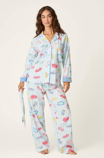 P.J. Salvage Flannel PJ Set