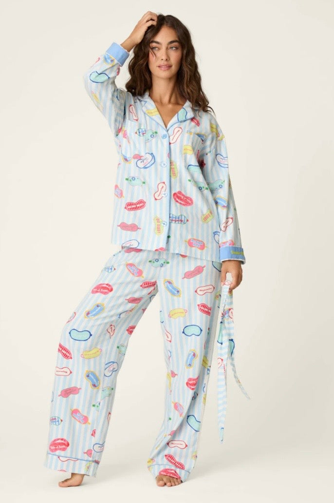 P.J. Salvage Flannel PJ Set