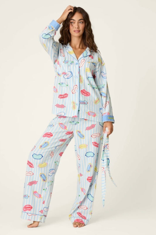P.J. Salvage Flannel PJ Set