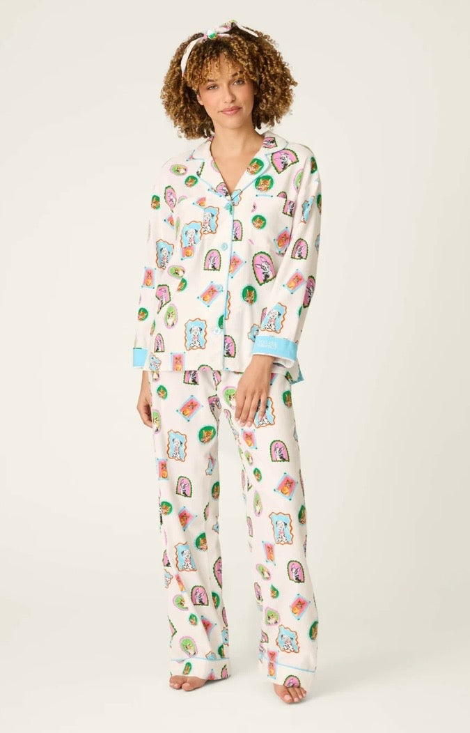 P.J. Salvage Flannel PJ Set