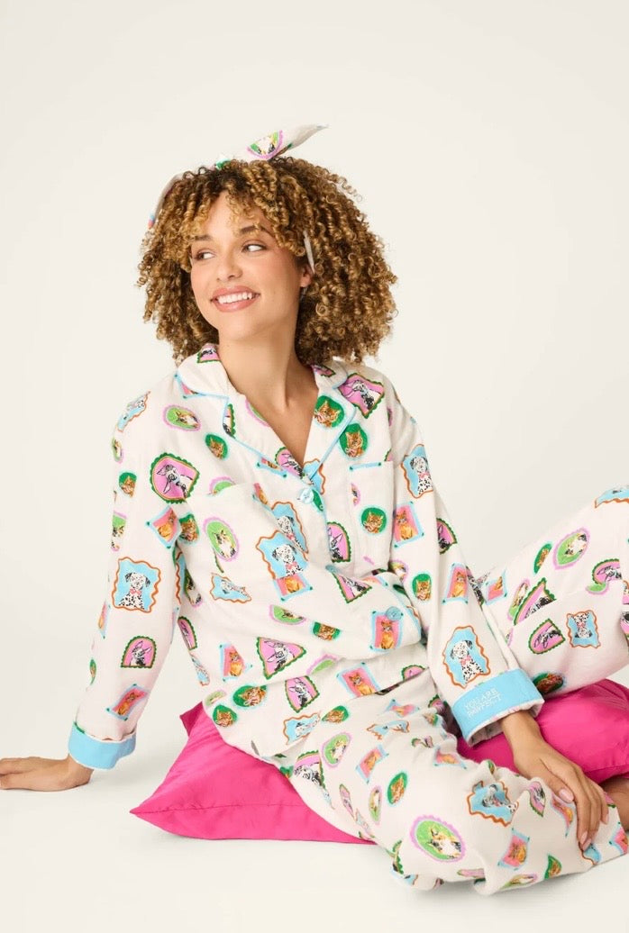 P.J. Salvage Flannel PJ Set