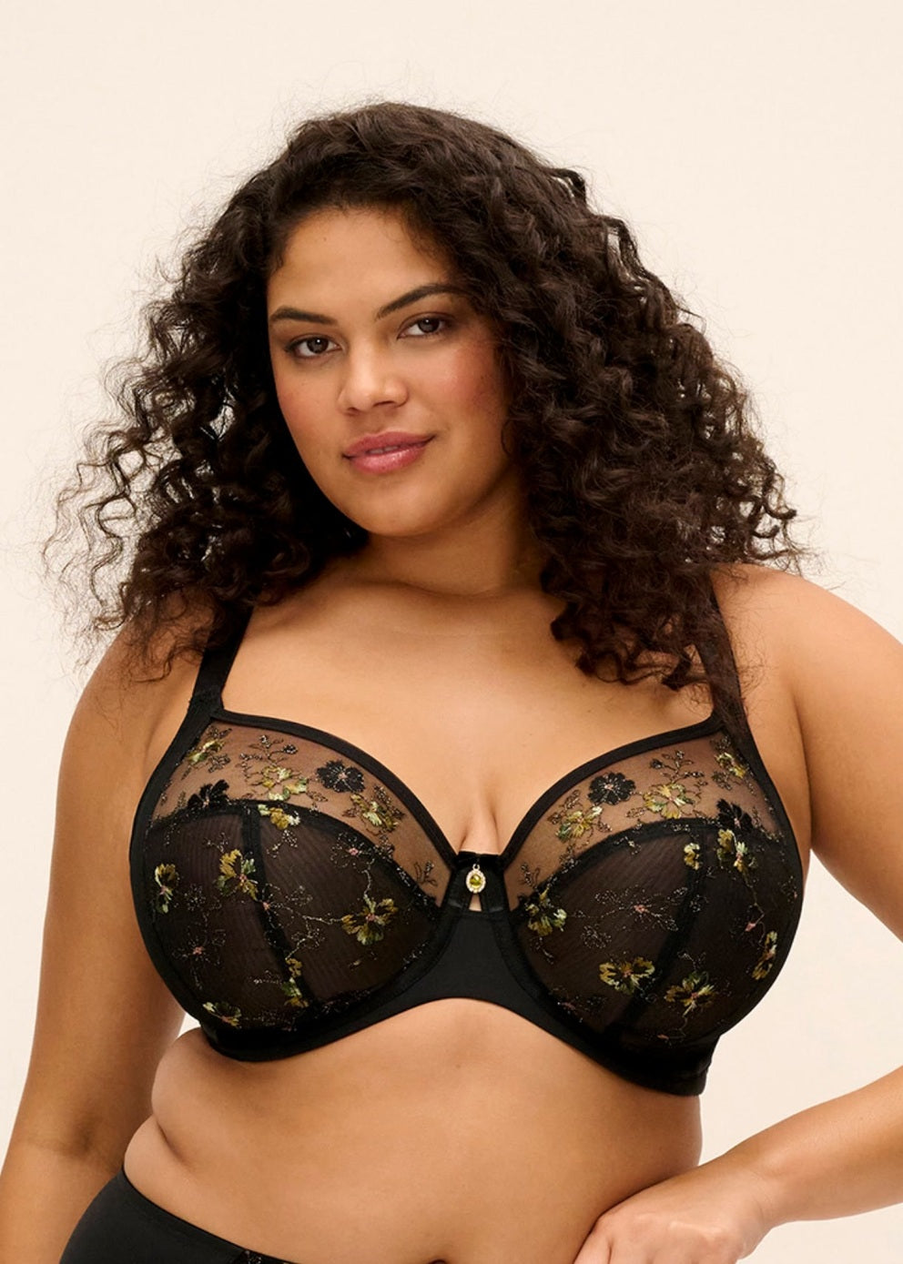 Elomi Lyriana Underwire Bra, Jet