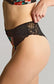 Panache Envy High Waist Brazilian, Black Rose