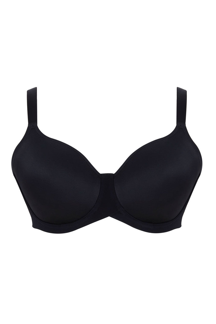Sculptresse Form Spacer T-Shirt Bra, Black