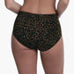 Rosa Faia High Waist Brief, Gold Cat