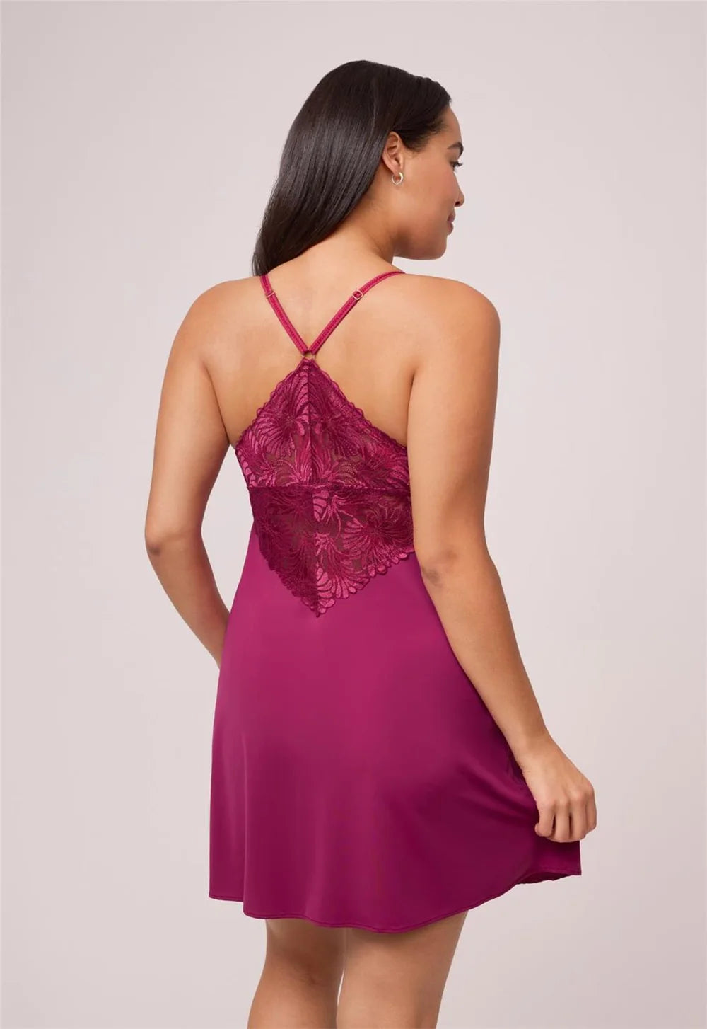 Montelle Vixen Chimise, Dark Cherry