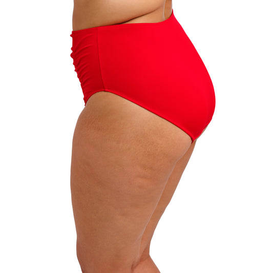 Plain Sailing Full Bikini Brief, Lava