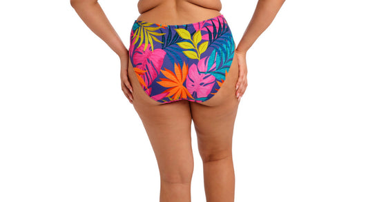Porto Rafti Mid Rise Bikini Brief, Indigo