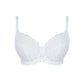 Evangeline Full Coverage Bra, White