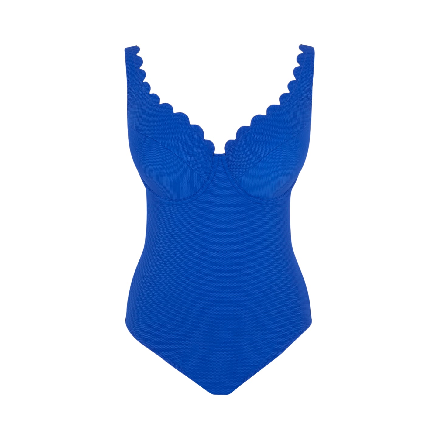 Rita Plunge Swimsuit, Cobalt
