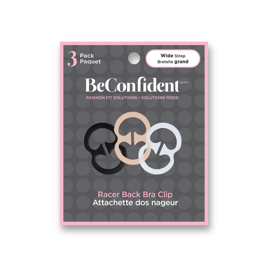 Racer Back Bra Clips - 3 Colours (Wht/Bge/Blk)