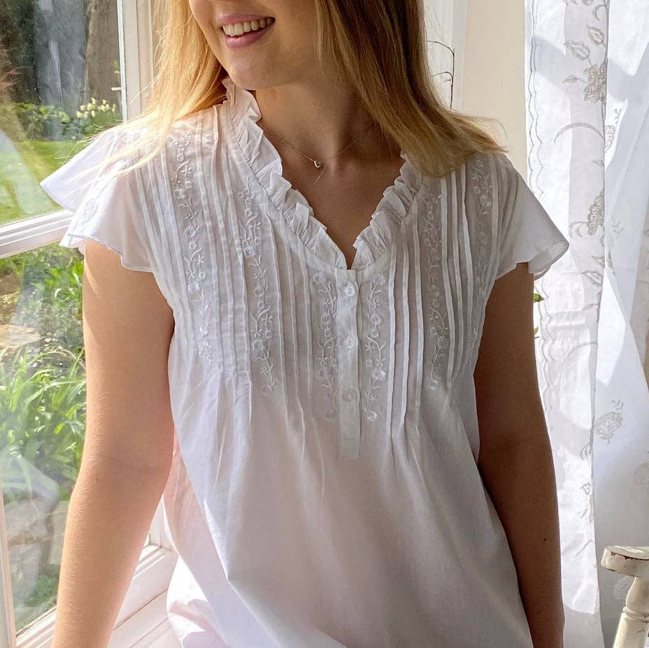 Christina Nightie White