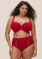 Elomi Brianna Padded Half Cup, Haute Red